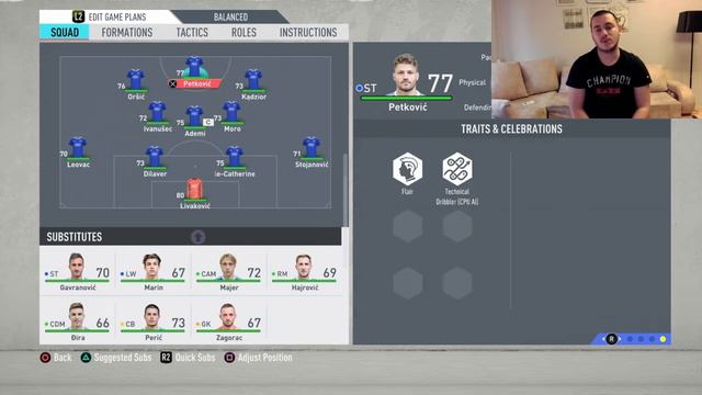 DINAMO ZAGREB - BEST FORMATION, CUSTOM TACTICS & PLAYER INSTRUCTIONS! FIFA 20 смотреть онлайн