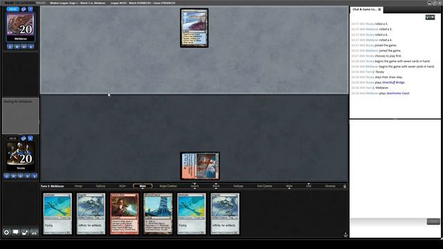 BUDGET Jegantha Affinity - MTG Modern League смотреть онлайн