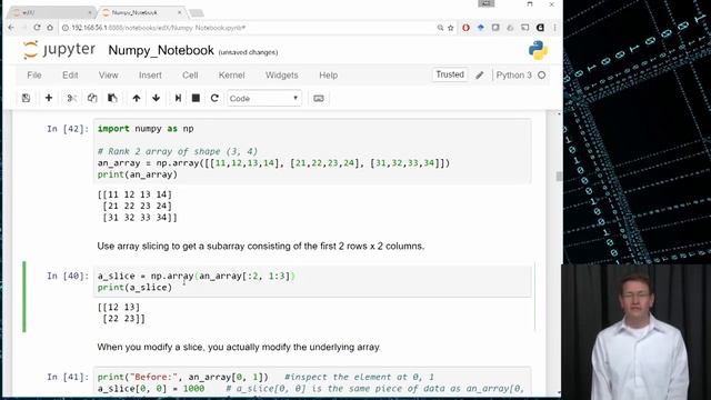 59 Numpy, ndarray indexing смотреть онлайн