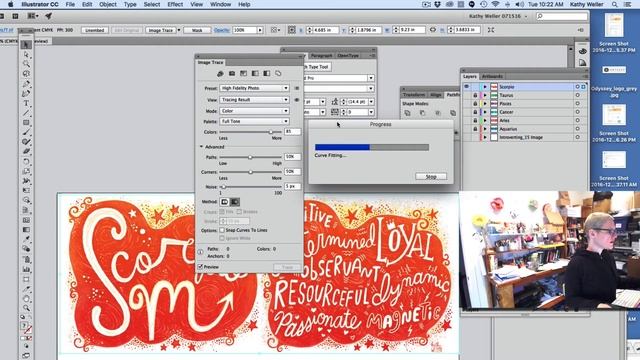 How To Turn Your Photoshop Raster Art Into Vector Art смотреть онлайн
