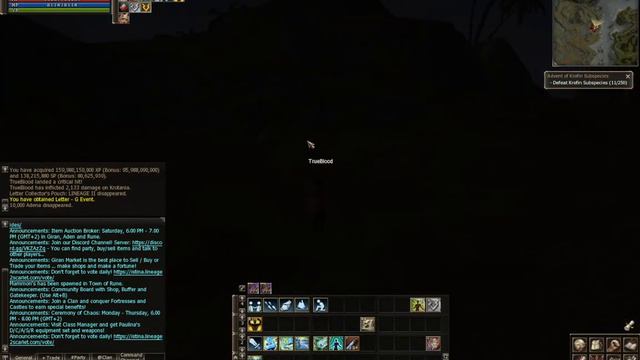 Daily quests in SoA/SoH/FoS/FoW, Solo hunting | Lineage 2 Fafurion server смотреть онлайн