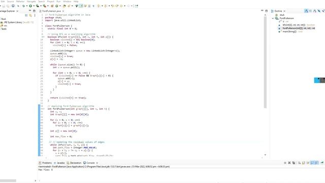 Network Flow : Ford-Fulkerson algorithm | C++ Program With Output смотреть онлайн