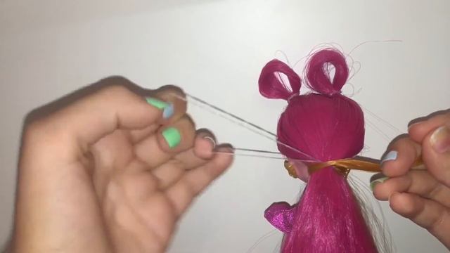 Простые причёски для кукол ЧАСТЬ 4 смотреть онлайн