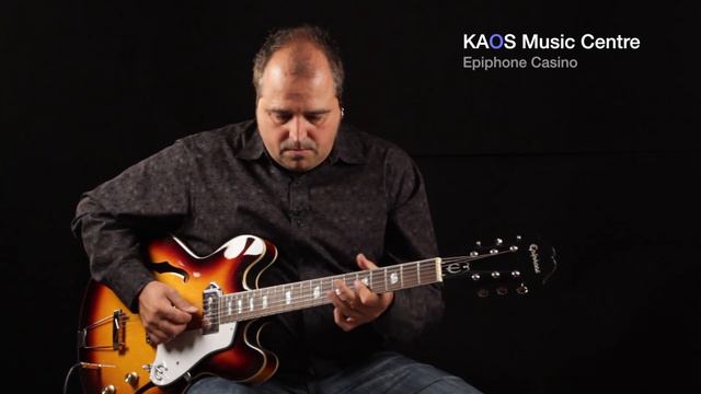 KAOS Gear Demo - Epiphone Casino смотреть онлайн