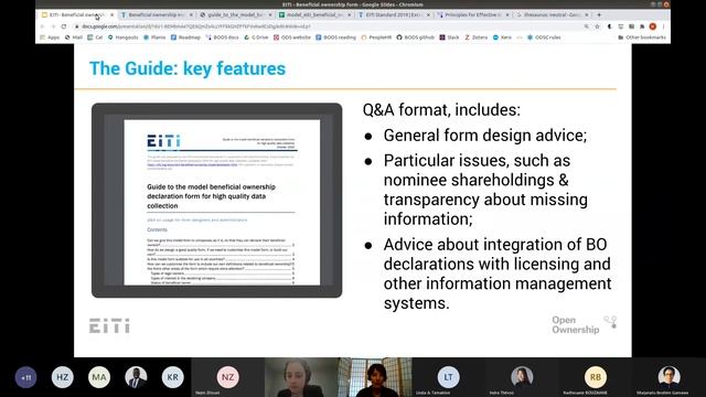 Collecting beneficial ownership data: Using the new declaration form смотреть онлайн