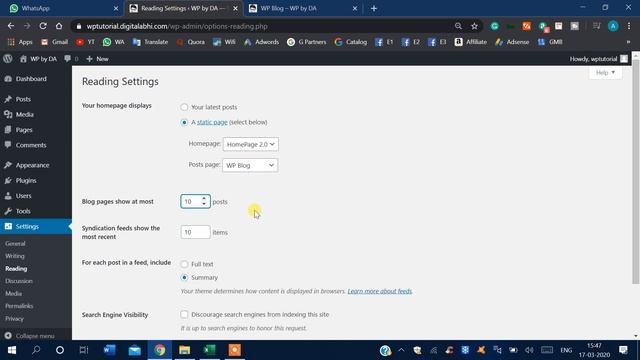 How to Limit Posts per Page in WordPress | WordPress Tutorial #16 смотреть онлайн