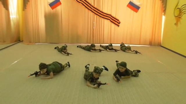 детский танцевальный коллектив "Фантастические звезды" танец "Аты-баты, мы солдаты" смотреть онлайн