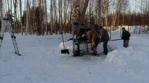 Винтовые сваи для откатных ворот. Как это? Своими руками.