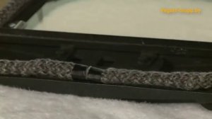 Замена шнура для печной дверцы