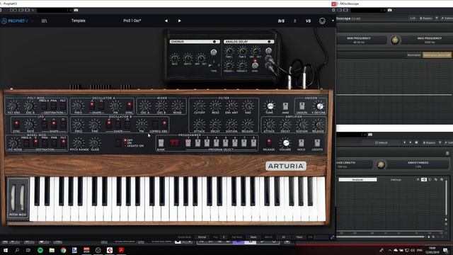 Arturia Prophet V - Full Tutorial and Synthesis Basics смотреть онлайн