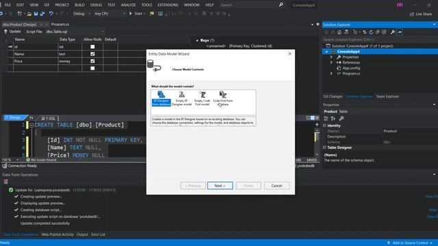 Data Access in Visual Studio 2019 | ADO.Net Object Model смотреть онлайн