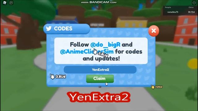 NEW UPDATE CODES [FREE AUTO OPEN] ALL CODES! Anime Clicker Simulator ROBLOX | February 6, 2022 смотреть онлайн