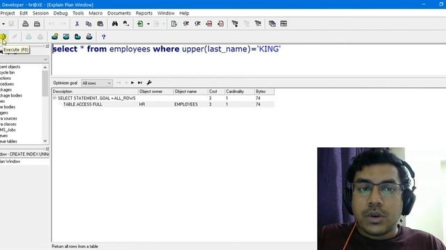 Oracle Performance Tuning - Function Based Indexes смотреть онлайн