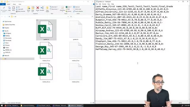 Coding Gem #1.2: What are CSV files? смотреть онлайн