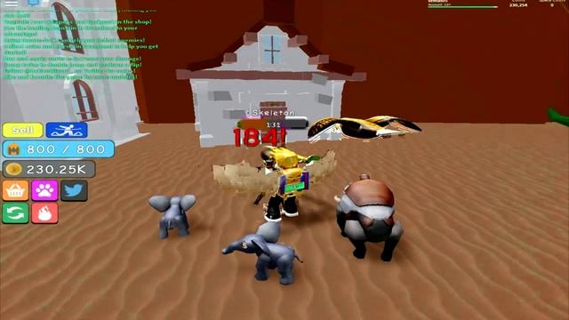 Роблокс_Warrior-Simulator #2(Симулятор Война) смотреть онлайн