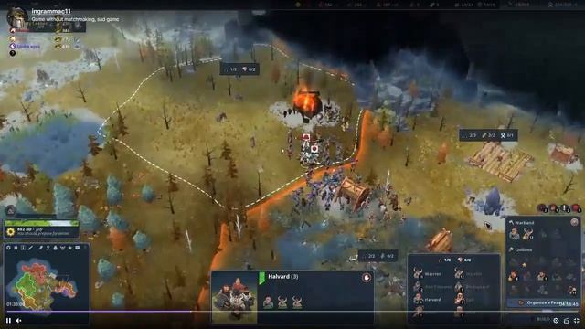 Northgard разбор игры (клан козы)