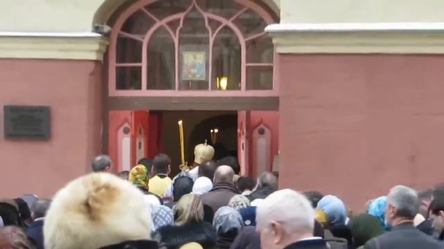 Престольный праздник в храме Трех святителей на Кулишках 12.02.2014 смотреть онлайн