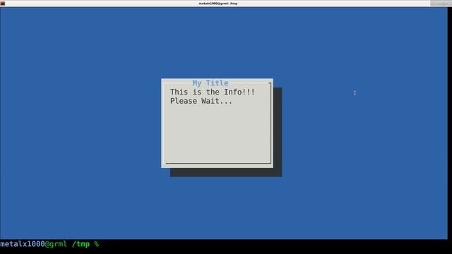 ncurses Dialogs for your Linux Shell Script tutorial смотреть онлайн