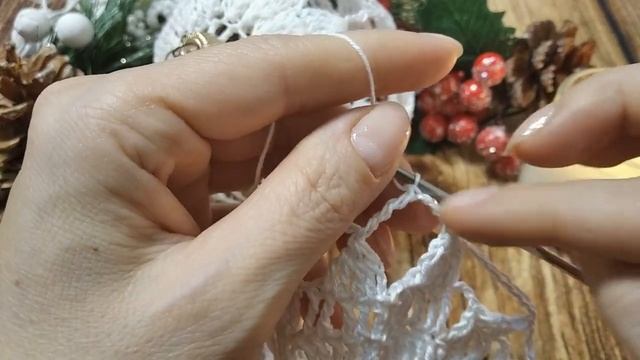 Новогодний ШАР крючком / Christmas BALL crochet смотреть онлайн