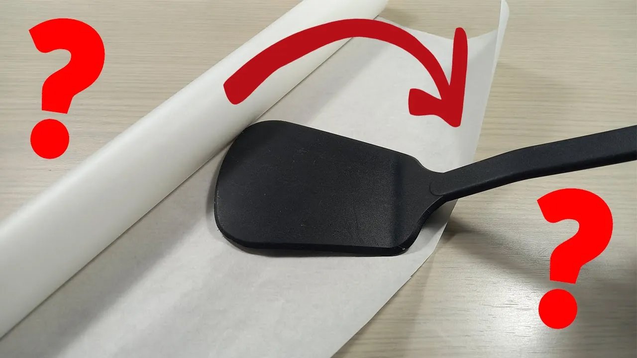 Обернул лопатку в пергаментную бумагу и обалдел, как стало удобно. Проверка лайфхака