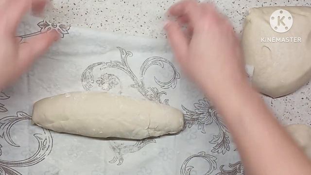 Батон на закваске. Постный