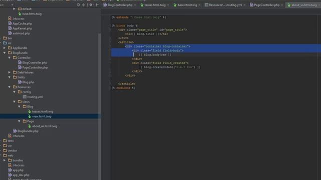 Страница Про Нас - Symfony 3 Свой Блог (11) смотреть онлайн