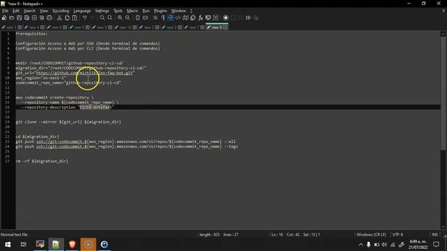 Cómo Clonar Repositorio desde Github a AWS CodeCommit ? смотреть онлайн