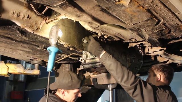 Mercedes-Benz CLK 320 - ремонт АКПП и задней подвески смотреть онлайн