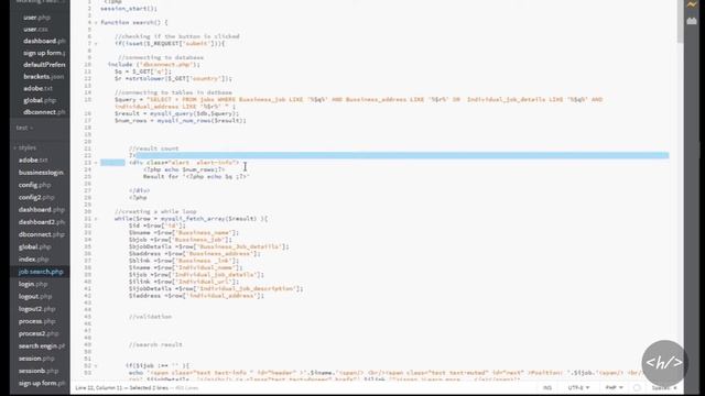 Web development | How to create a search box with filter using php and mysql смотреть онлайн
