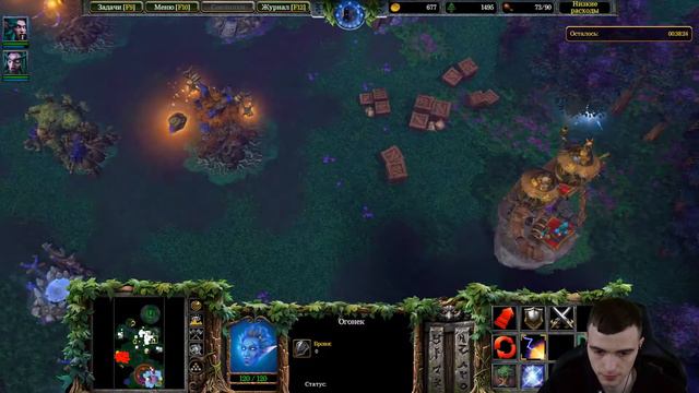Warcraft III: Reforged Прохождение: Часть 19 "Общий враг, ФИНАЛ" смотреть онлайн
