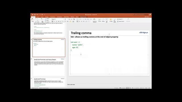 5.9 - Trailing Comma explained in Urdu/Hindi смотреть онлайн