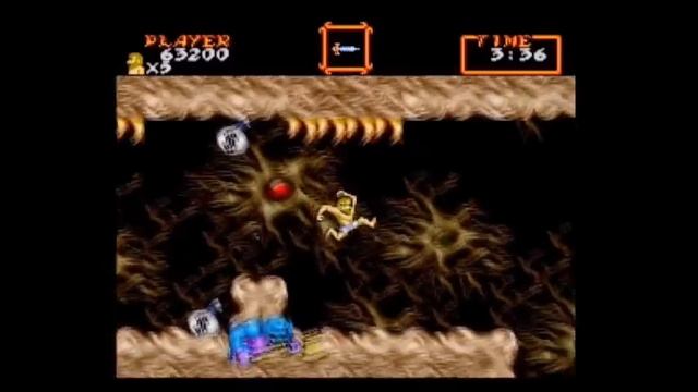 Super Ghouls N Ghosts "Walkthrough" - SNES смотреть онлайн