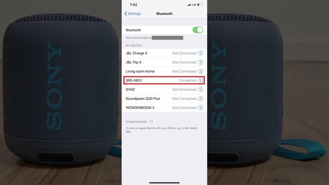 How to Activate Siri with Sony SRS XB12 Bluetooth Speaker смотреть онлайн