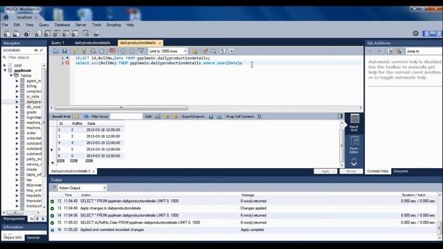 Filter by Day,Month,Year from MySQL date/time смотреть онлайн