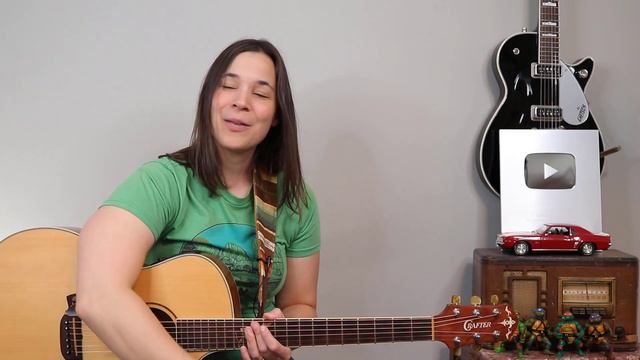 Lay Down Sally Guitar Lesson for BEGINNERS! смотреть онлайн