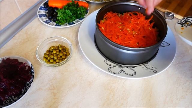 ОВОЩНОЙ салат ЖЕНСКИЙ вкусно, красиво и быстро смотреть онлайн