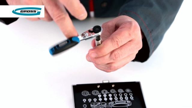 Набор бит и головок торцевых GROSS, арт. 11361 смотреть онлайн