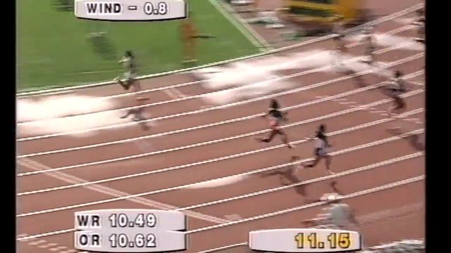 Women's 100m heats - Barcelona 1992 смотреть онлайн