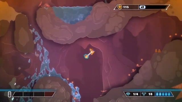 Pixeljunk Shooter Ultimate Gameplay (Let's Play) смотреть онлайн