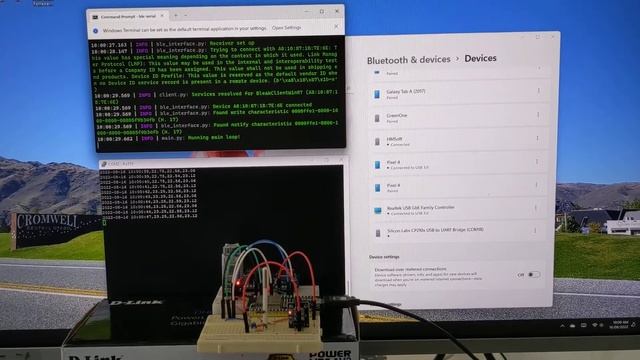 HM-10 sending data to PC through a virtual COM port. смотреть онлайн