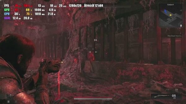 Remnant 2 - AMD Ryzen 7 4700U - Radeon Vega 7 (Integrated Graphics) - Test Gameplay