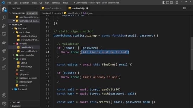 MERN Authentication Tutorial #4 - Email & Password Validation смотреть онлайн