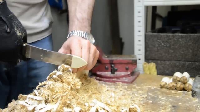 Oleg Martishin - Mustang Di90 64Hrc - sharpening T7 "V" edge 30° blade 0,76mm Rozsutec смотреть онлайн