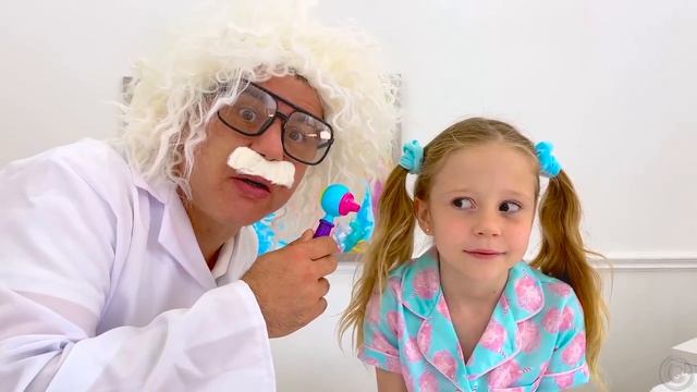 Настя притворяется, что у нее стикерная ветрянка. История для детей смотреть онлайн