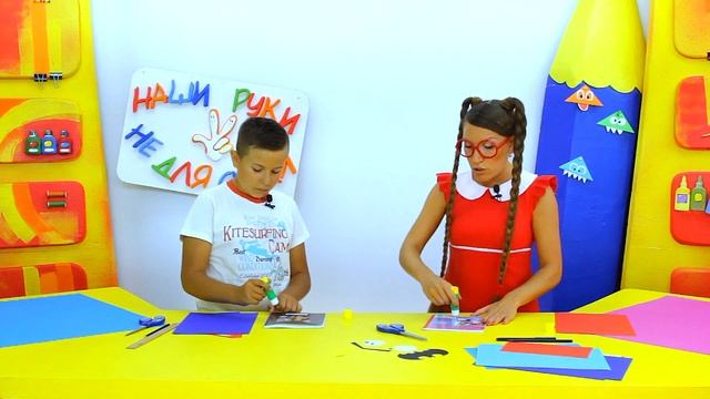 Как прикольно украсить тетрадку. DIY. Тутта&DimaShowtime. смотреть онлайн