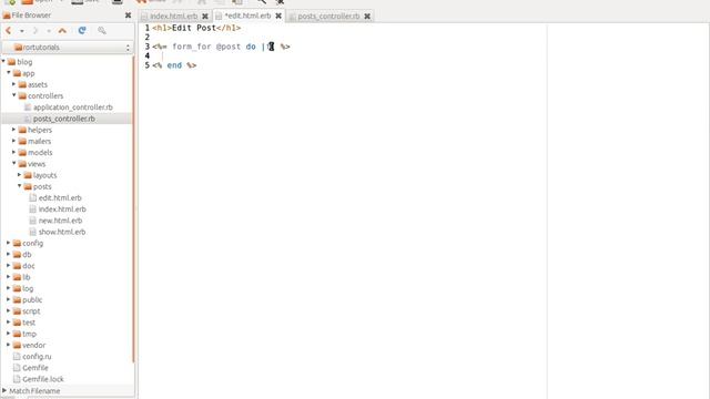 Ruby on Rails Tutorial Part 7 - CRUD - Update - Update Attributes Method смотреть онлайн