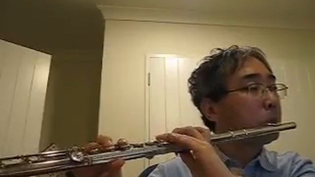J S Bach Siciliano from the Flute Sonata No 2 in Eb - Flute by Won Shik Paik смотреть онлайн