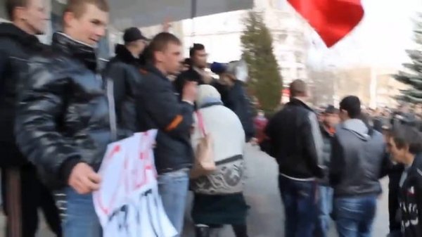 Митинг в Артемовске 1 марта