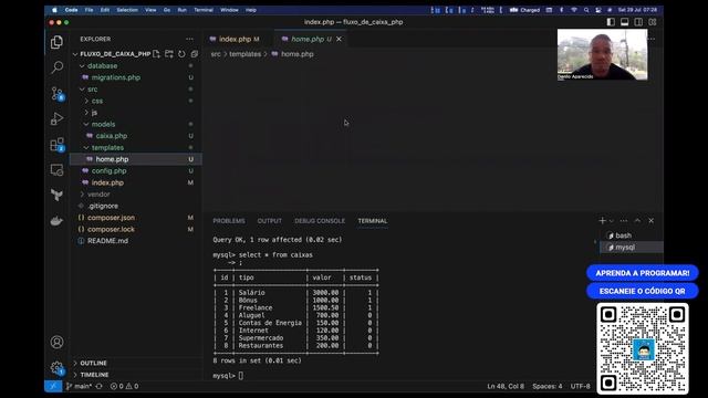 Crie um APP de Finanças com PHP, I.A e React - Dados direto do banco. смотреть онлайн