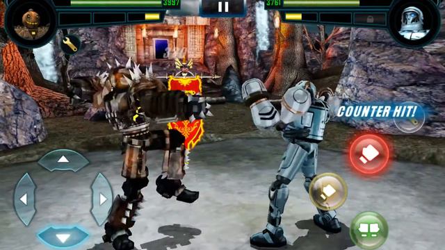 REAL STEEL WRB Hollowjack VS Cosmobot New Robots UPDATE (Живая Сталь) смотреть онлайн